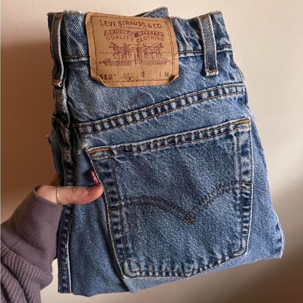 Authentic Vintage Levi 512 Slim Taper